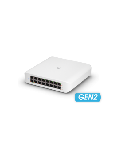 16-портов гигабитен PoE комутатор...